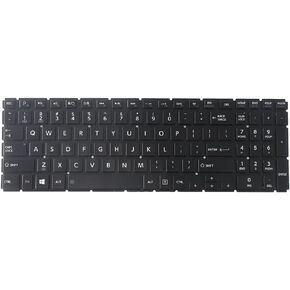 New Replacement Keyboard Compatible with Toshiba Satellite Radius P55W-B P55W-C L50-B L55T-B5271 S55T-B5273NR L55D-B5364 P55W-C5200 P55W-B5318 P55W-C5200X P55W-B5112 P55W-B5220 with Backlit