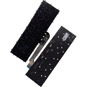 Deal4GO Backlit Keyboard Replacement for Dell G3 3579 3500 3779|Inspiron 3585 3593 5567 7567 7568 7577 7786|G5 5587 5505|G7 7590 - RED