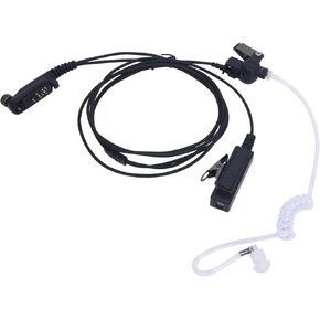 PD682 Walkie Talkie Earpiece Acoustic Tube Headset with Mic PTT Headphone for Hytera HYT PD600 PD602 PD605 PD682 PD662 PD660 PD680 PD685 PD602i PD682i PD662i PD662G PD602G X1e X1p Two Way Radio