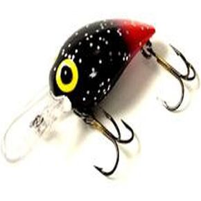 Brad's Killer Fishing Gear Wee Wiggler Black Silver and Red Fishing Lure