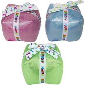 Multipet Birthday Present Plush Dog Toy