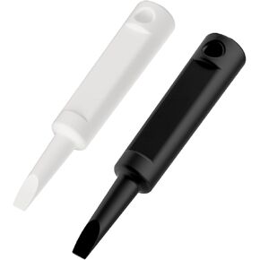 2 Pack Upgraded BN81-12884A TV Opening Jig Tool for Samsung TV, Service Jig-Back Open Accessory Television Repair Parts, N81-12884A No Screw Rear Back Covers Dismantling, Black and White