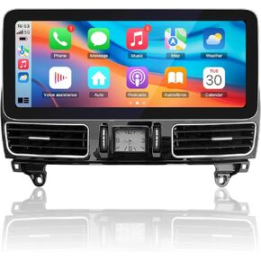 Android 13 Car Radio Screen for Mercedes Benz 2012-2015 ML GL Class NTG4.5 Multimedia Video Player Navigaion GPS DVD Support Carplay, Android Auto WiFi.