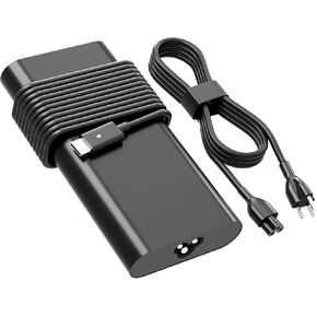 90W Type C USB C Charger Replacement for Dell Latitude 3500, 3400, 5289, 5300 2in1, 7200 2in1, 7400 2in1, 7300, 7390 2in1, 9410 2in1, XPS 15 9500 17 9700, 0TDK33 LA90PM170 DA90PM170 Laptop Power Cord
