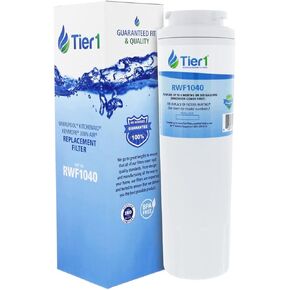 Tier1 UKF8001 Refrigerator Water Filter 4-pk | Replacement for Whirlpool Filter 4, EveryDrop EDR4RXD1, 4396395, Maytag UKF8001, FMM-2, UKF8001AXX-750, 469006, Fridge Filter