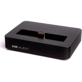 Docking Station – Keep Your Airvalent Indoor Air Quality Monitor Charged at All Times – Sleek Design, Aluminium Body – Perfect Add-on for Airvalent Device