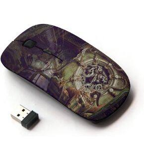 [ Optical 2.4G Wireless Mouse [ Steampunk Mechanics ]