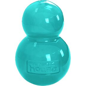 Outward Hound by Planet Dog Holiday Double Snoop Durable Treat-Dispensing Dog Toy, Red