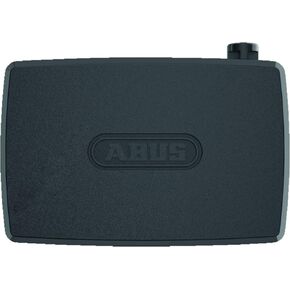 ABUS Alarmbox 2.0، نظام إنذار متنقل، كابل ACH 6KS/100، يؤمن الدراجات، عربات الأطفال، الدراجات البخارية الإلكترونية، إنذار ذكي 100 ديسيبل، أسود
