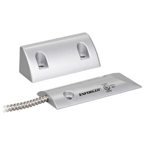 Seco-Larm SM-226RQ Pack of 3 Enforcer Overhead Door-Mount Magnetic Contact, Closed Loop, Adjustable to Fit Most Door-Channel Widths, 2-3/4" (70mm) Gap, 24" (61cm) Wire Leads Enclosed in Armored Cable