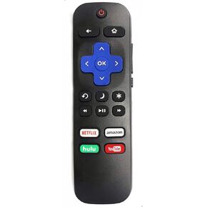 Onn Roku TV Remote w/Volume Control & TV Power Button for All Onn Roku built-in TV. No Pairing. NOT for ROKU PLAYER and ROKU STICK.