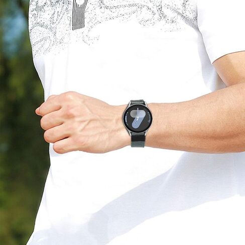 ساعة Maxjoy Galaxy Watch 7 Bands، Galaxy Watch 6/6 Classic/Galaxy Watch 5/5 Pro Bands، حزام نايلون 20 مم متوافق مع Samsung Galaxy Watch 7 FE 6 5 4 3 40 مم 41 مم 42 مم 43 مم 44 مم 45 مم 46 مم، عبوتان in Saudi Arabia