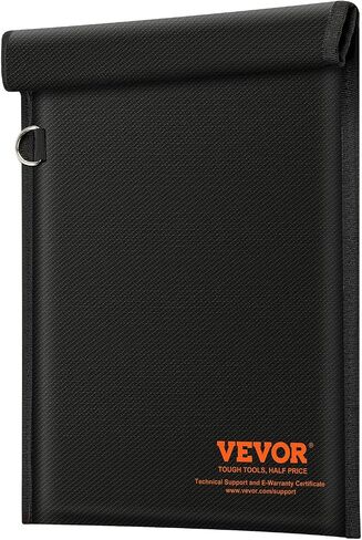 VEVOR Faraday Bags, 4 Pack Faraday Pouch Set for Laptop (16.9x15), Tablet (13x10.2), Phone (7.87x4.7) & Radio (10.6x7.8), Fireproof Signal Blocking Holder, Anti-Theft & Anti-Hacking Pouch Blocker in Saudi Arabia