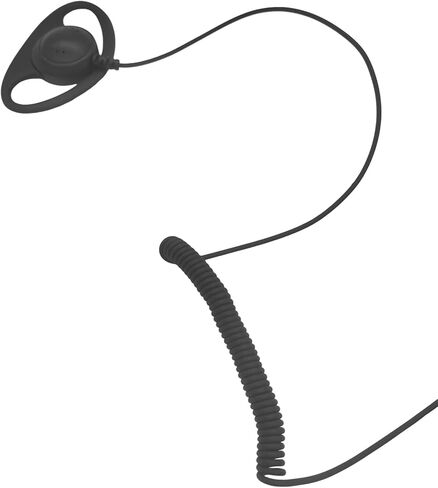 سماعة أذن لاسلكية تخاطب على شكل حرف D على شكل حلقة على شكل حلقة سماعة أذن للمراقبة مع ميكروفون لموتورولا فيرتكس راديو قياسي vx 261 231 264 evx 534 531 539 قدم 40r 50r 60r in Saudi Arabia