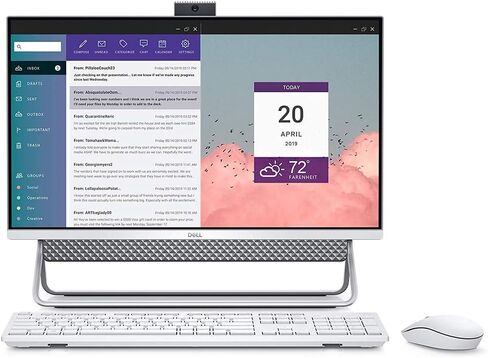 كمبيوتر مكتبي DELL Inspiron 7730 Business مقاس 27 بوصة يعمل باللمس الكل في واحد، Intel 10-Core 7 150U، NVIDIA GeForce MX570A، ذاكرة الوصول العشوائي 32 جيجابايت، 1 تيرابايت SSD، Wi-Fi 6E، Windows 11 Pro، ترخيص Office Pro مدى الحياة in Saudi Arabia