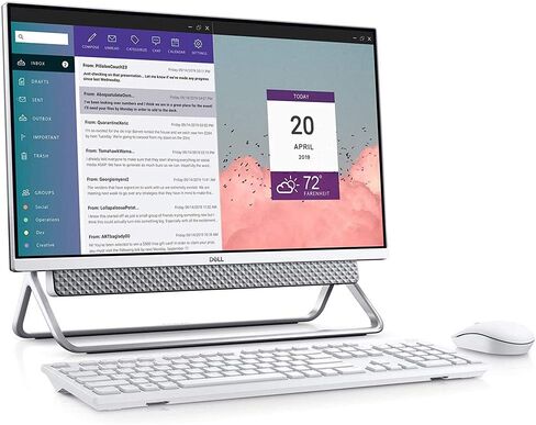 كمبيوتر مكتبي DELL Inspiron 7730 Business مقاس 27 بوصة يعمل باللمس الكل في واحد، Intel 10-Core 7 150U، NVIDIA GeForce MX570A، ذاكرة الوصول العشوائي 32 جيجابايت، 1 تيرابايت SSD، Wi-Fi 6E، Windows 11 Pro، ترخيص Office Pro مدى الحياة in Saudi Arabia