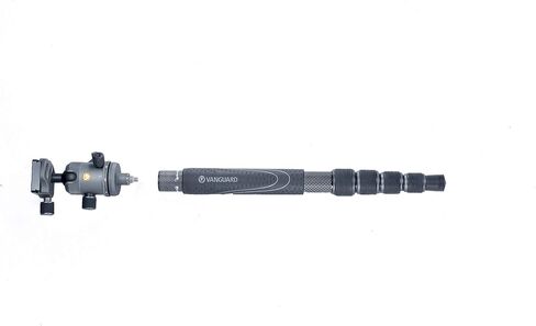 حامل ثلاثي القوائم من VANGUARD VEO2S265CB مصنوع من ألياف الكربون مع رأس كروي وخيار Monopod وحامل هاتف ذكي وأقدام مدببة وحقيبة حامل ثلاثي القوائم in Saudi Arabia