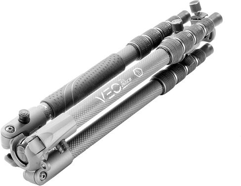 حامل ثلاثي القوائم من VANGUARD VEO2S265CB مصنوع من ألياف الكربون مع رأس كروي وخيار Monopod وحامل هاتف ذكي وأقدام مدببة وحقيبة حامل ثلاثي القوائم in Saudi Arabia