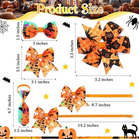 Talltalk 360 Pcs Valentine‘s Day Dog Bow Ties Collar Set St Patrick's Day Dog Neckties Adjustable Dog Grooming Accessories for Dogs Cats Valentines St Patrick's Day Decoration(Valentine) in Kuwait