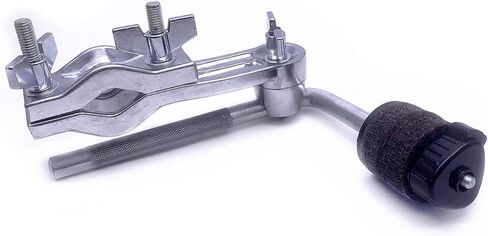 Cymbal Boom Attachment with Multi-Clamp, Short Cymbal Stand Holder Clamp, 360° Adjustment Drum Set Mounting Clamp with Cymbal L-Arm for Cymbal Stand Drum Set Hardware in Saudi Arabia