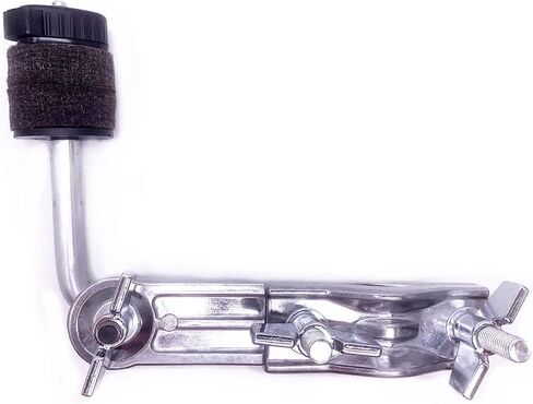 Cymbal Boom Attachment with Multi-Clamp, Short Cymbal Stand Holder Clamp, 360° Adjustment Drum Set Mounting Clamp with Cymbal L-Arm for Cymbal Stand Drum Set Hardware in Saudi Arabia