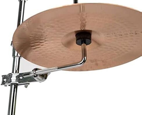 Cymbal Boom Attachment with Multi-Clamp, Short Cymbal Stand Holder Clamp, 360° Adjustment Drum Set Mounting Clamp with Cymbal L-Arm for Cymbal Stand Drum Set Hardware in Saudi Arabia