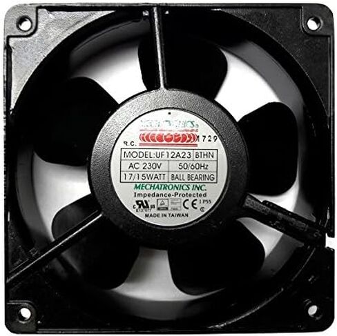 120x38mm IP55 Rated Fans (230V, High Speed) in Kuwait