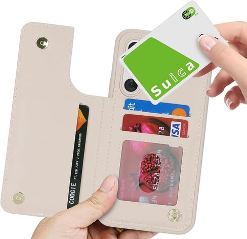 iCoverCase متوافق مع حافظة Samsung Galaxy A54 5G مع حامل بطاقة، حافظة محفظة A54 5G للنساء والرجال [RFID Blocking] حافظة هاتف واقية من جلد البولي يوريثان لـ A54 5G (أسود ليوبارد) in Kuwait