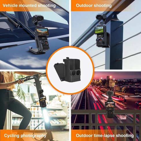Osmo Pocket 3 Magnetic Camera Desktop Base Stand Holder Multifuctional Expansion Adapter Adjustable Steering Mount Bracket for DJI Osmo Pocket 3 Accessories in Kuwait