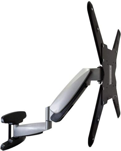 Monoprice Essential Full Motion TV Wall Mount Bracket Low Profile for 23" to 55" TVs up to 77lbs, Max VESA 400x400 in Saudi Arabia