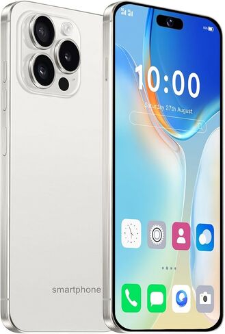 Echoamo A15 Pro Unlocked Phone 5G Cell Phone,6GB+256GB Smartphone Android 14.0,6.8" FHD Display,6800mAh Battery,Dual SIM (Black) in Kuwait