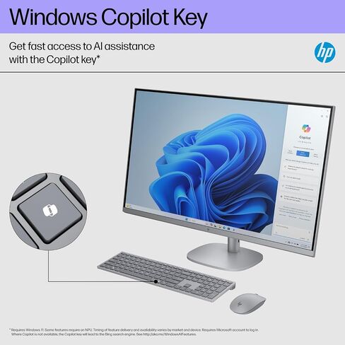 HP OmniStudio X 32 inch All-in-One Desktop PC, 4K UHD Display, Intel Core Ultra 7 155H, 16 GB RAM, 2 TB SSD, NVIDIA GeForce RTX 4050, Windows 11 Home, 32-c0010 in Saudi Arabia