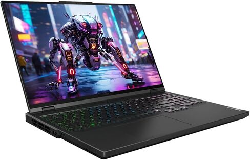 كمبيوتر محمول للألعاب Lenovo Legion Pro 5i، معالج Intel Core i9-14900HX الرابع عشر، شاشة WQXGA مقاس 16 بوصة، ذاكرة وصول عشوائي DDR5 سعة 32 جيجابايت، محرك أقراص PCIe SSD سعة 2 تيرابايت، NVIDIA GeForce RTX 4070، لوحة مفاتيح بإضاءة خلفية، نظام التشغيل Window in Saudi Arabia