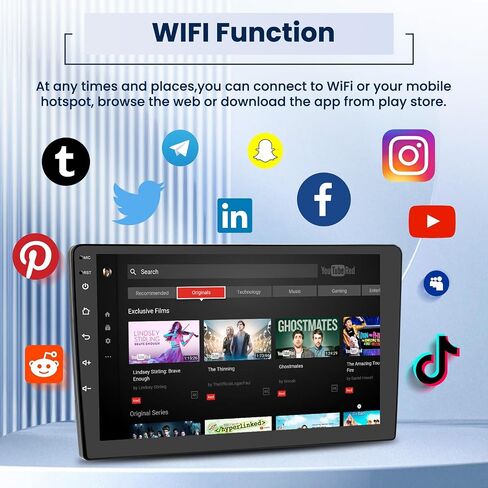 2+64G Inefala for Jeep Compass 2010-2016 Android 13 Dash Kit with Wireless Carplay & Android Auto, 10.1" Touchscreen with WiFi GPS BT HiFi FM/RDS EQ Backup Camera MIC in Saudi Arabia