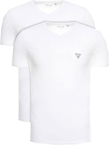 GUESS Men's Caleb Hero V-Neck Tee 2-Pack in Saudi Arabia
