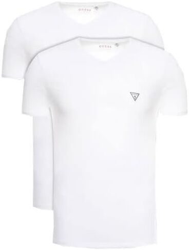 GUESS Men's Caleb Hero V-Neck Tee 2-Pack in Saudi Arabia