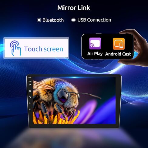 1G + 32G Android Car Stereo Carplay لـ Buick Regal 2009-2013/Opel Insignia 2008-2013، Rimoody شاشة لمس 9 بوصة راديو سيارة مع ملاحة GPS بلوتوث FM HiFi WiFi WiFi كاميرا احتياطية in Saudi Arabia