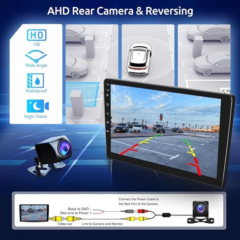 1G + 32G Android Car Stereo Carplay لـ Buick Regal 2009-2013/Opel Insignia 2008-2013، Rimoody شاشة لمس 9 بوصة راديو سيارة مع ملاحة GPS بلوتوث FM HiFi WiFi WiFi كاميرا احتياطية in Saudi Arabia