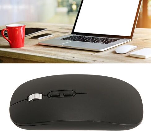 Pomya Computer Mouse, 28 Languages AI Smart Voice Mouse, 2.4G BT Connection Slim Mouse, for Business Working Studying Copywriting in Saudi Arabia