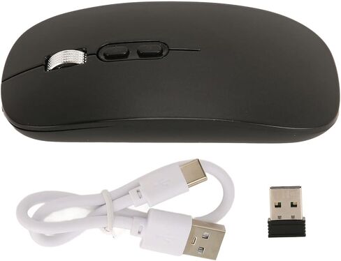 Pomya Computer Mouse, 28 Languages AI Smart Voice Mouse, 2.4G BT Connection Slim Mouse, for Business Working Studying Copywriting in Saudi Arabia