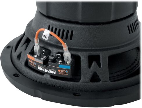 Memphis Audio PRX1024 مضخم صوت 600 وات 10 بوصة PR Sub مع إمكانية الاختيار 2 أو 4 أوم in Saudi Arabia