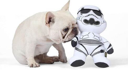 Star Wars Storm Trooper Dog Toy 12 Inch Plush Toy for Dogs, White Storm Trooper Figure Toy| Large Star Wars Plush Toys Fabric Plush Dog Toy, Squeaky Star Wars Plush Toys for Large Dogs in Saudi Arabia