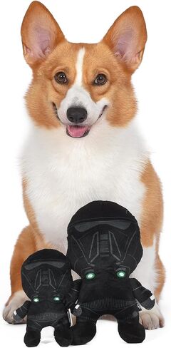 لعبة ستار وورز ستورم تروبر للكلاب، لعبة قطيفة مقاس 12 بوصة للكلاب، لعبة شخصية جندي العاصفة البيضاء| لعبة حرب النجوم القطيفة الكبيرة المصنوعة من القماش القطيفة للكلاب الكبيرة، ألعاب قطيفة حرب النجوم للكلاب الكبيرة in Kuwait