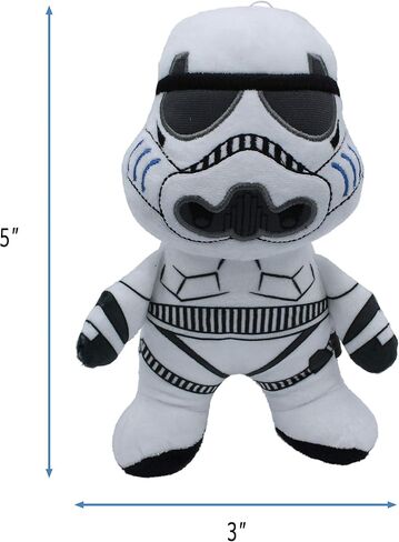 Star Wars Storm Trooper Dog Toy 12 Inch Plush Toy for Dogs, White Storm Trooper Figure Toy| Large Star Wars Plush Toys Fabric Plush Dog Toy, Squeaky Star Wars Plush Toys for Large Dogs in Saudi Arabia