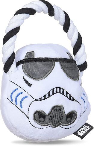 Star Wars Storm Trooper Dog Toy 12 Inch Plush Toy for Dogs, White Storm Trooper Figure Toy| Large Star Wars Plush Toys Fabric Plush Dog Toy, Squeaky Star Wars Plush Toys for Large Dogs in Saudi Arabia