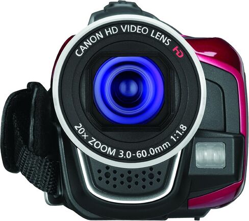 كاميرا فيديو Canon VIXIA HF R10 عالية الدقة مع ذاكرة فلاش 8 جيجابايت (أسود) (متجددة) in Saudi Arabia
