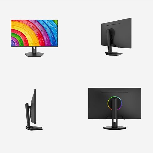 شاشة ألعاب 32 بوصة، 2560x1440 165 هرتز IPS بدون إطار 100% sRGB 92% NTSC DisplayPort وHDMI شاشة كمبيوتر مسطحة VESA مثبتة على الحائط (165 هرتز، 32 بوصة) in Saudi Arabia
