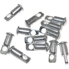 12PCS 8.5mm Aluminum Tent Poles Male End Tips Replacement Accessories Spare End Plugs for Tent Poles