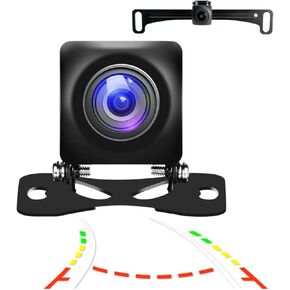 AHD1080P Car Backup Camera License Plate Backup Camera Rear View Camera 170°Wide Angle Super Night Vision IP68K Waterproof AHD Vehicle Backup Camera 12V