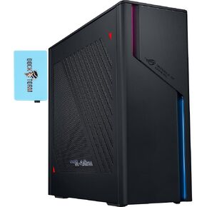 ASUS ROG G22CH-PB776 Gaming & Entertainment SFF Desktop PC (Intel i7-13700F 16-Core, GeForce RTX 4070, 32GB DDR5 RAM, 2TB PCIe SSD NVMe SSD, WiFi 6E, BT 5.3, Win 11 Home) w/Dockztorm Hub